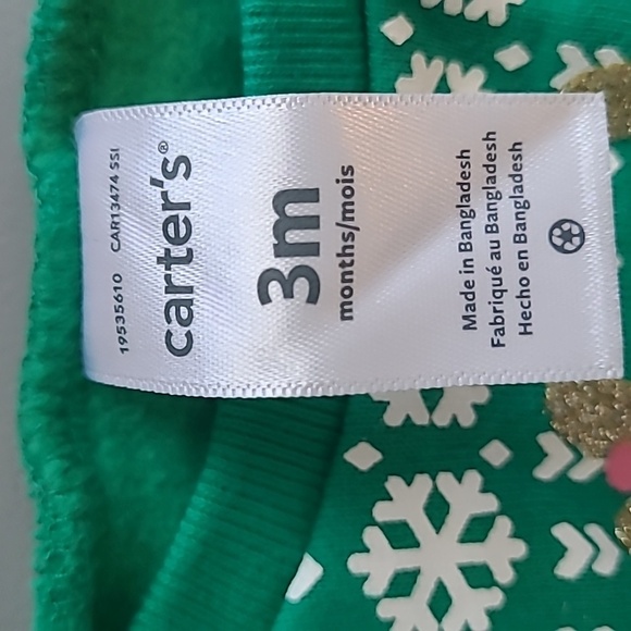 Carters 3m Christmas sweater - Picture 2 of 2